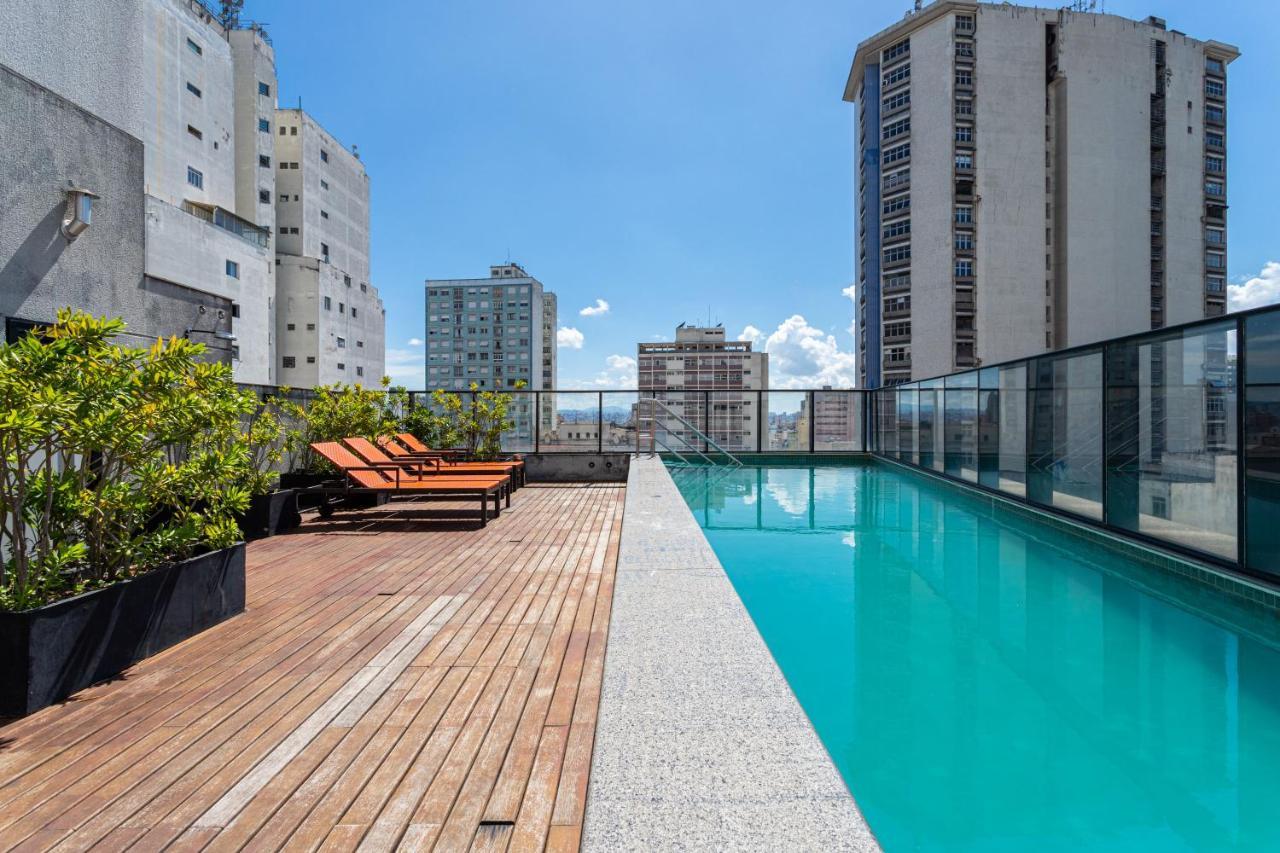 Apartamento Aurora Paulistana A Passos Do Metro Republica São Paulo Exterior foto