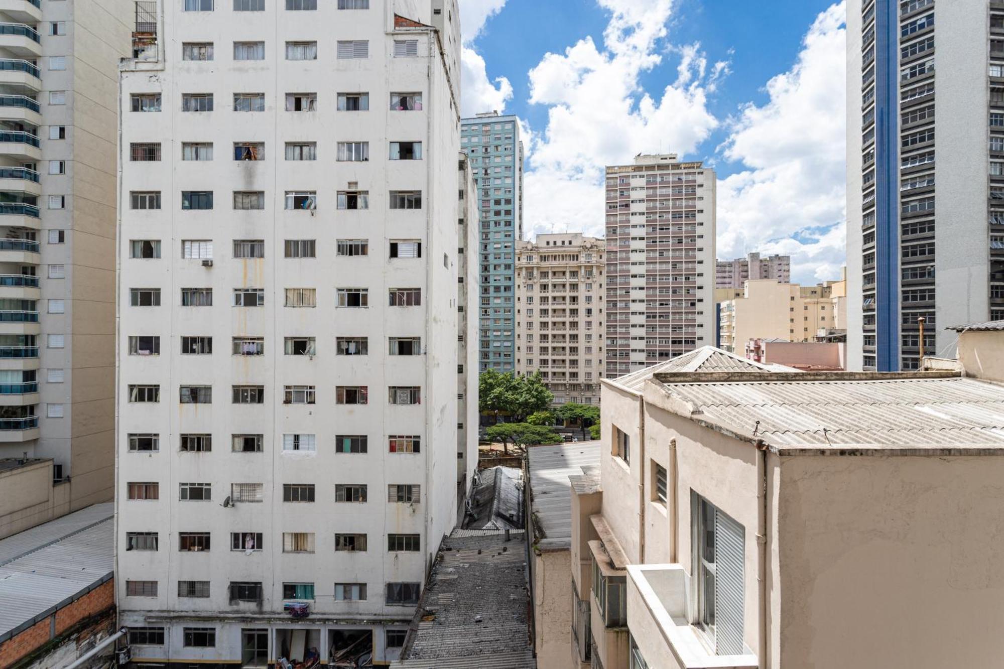 Apartamento Aurora Paulistana A Passos Do Metro Republica São Paulo Exterior foto