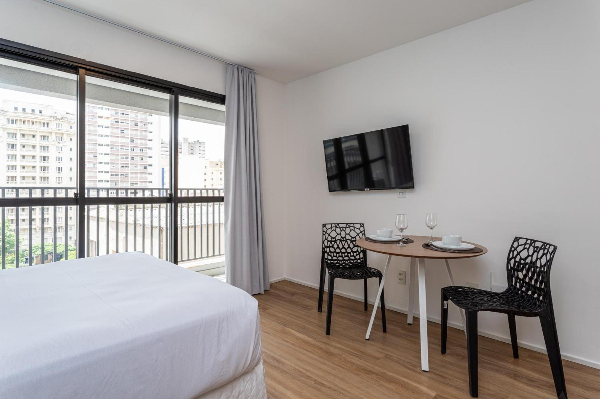 Apartamento Aurora Paulistana A Passos Do Metro Republica São Paulo Exterior foto